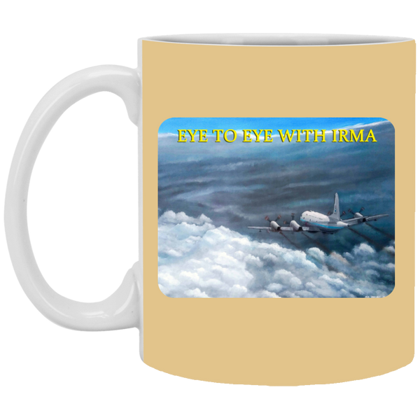 Eye To Eye With Irma White Mug - 11oz