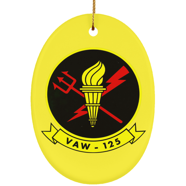 VAW 125 Ornament Ceramic - Oval