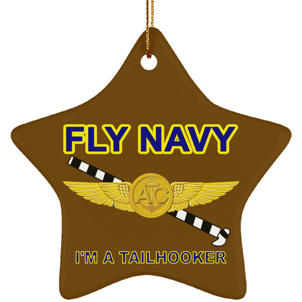 Fly Navy Tailhooker 2 Ornament - Star