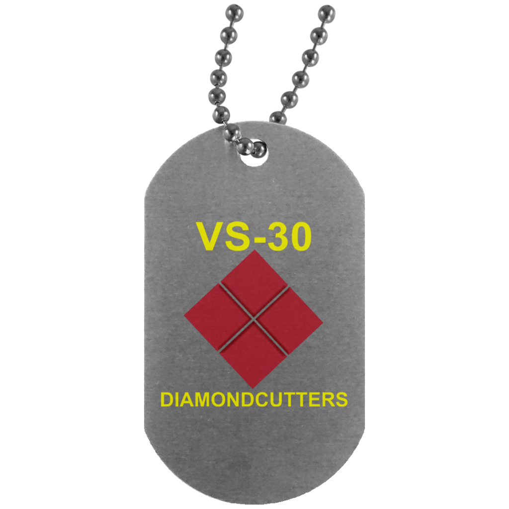 VS 30 4 Dog Tag - Silver