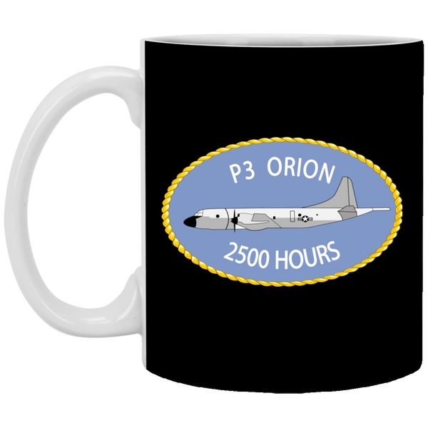 P-3 Orion 9 2500 White Mug - 11oz