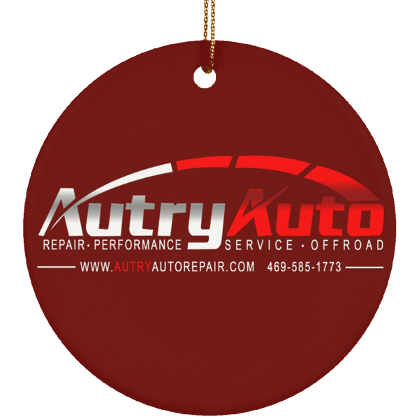 Autry Auto Ornament - Circle