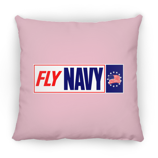 Fly Navy 1 Pillow - Square - 18x18