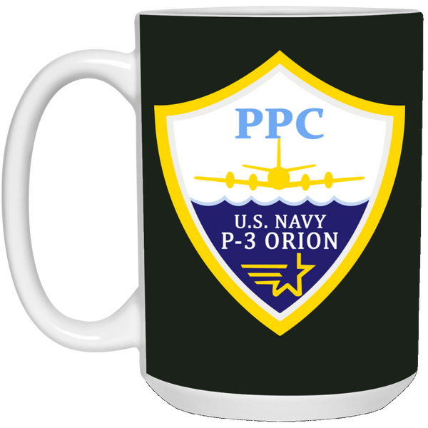 P-3 Orion 3 PPC White Mug - 15oz