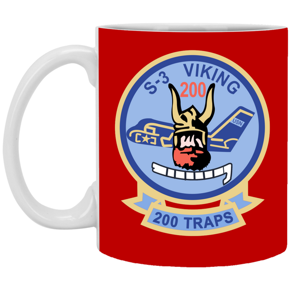 S-3 Viking 4 White Mug - 11oz