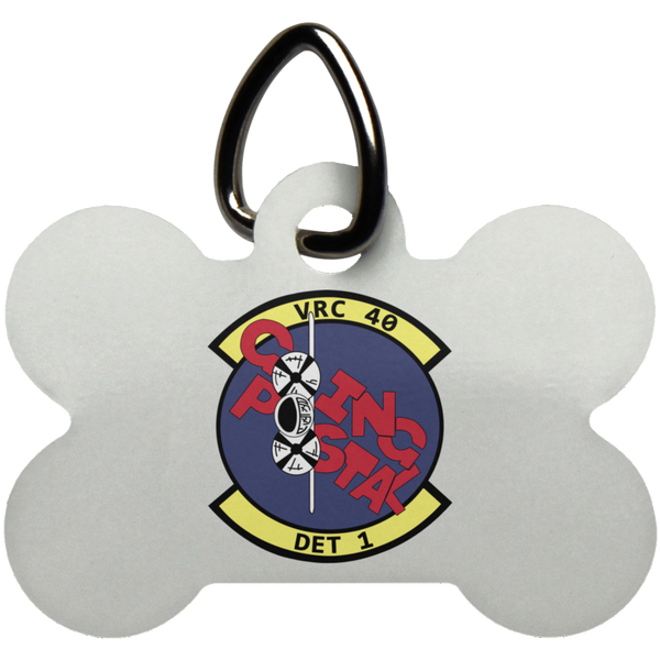 VRC 40 Det 1 1 Pet Tag - Dog Bone