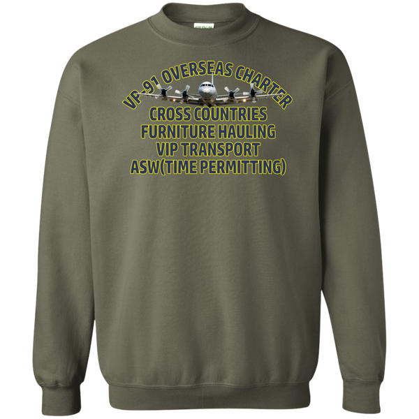 VP 91 8 Crewneck Pullover Sweatshirt