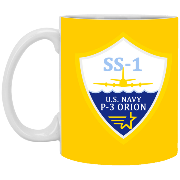 P-3 Orion 3 SS-1 White Mug - 11oz