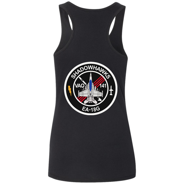 VAQ 141 6c Ladies' Softstyle Racerback Tank