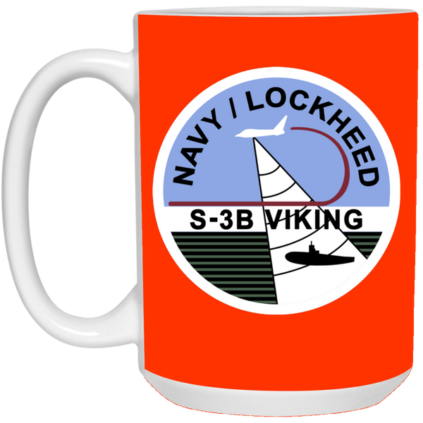 S-3 Viking 7 White Mug - 15oz