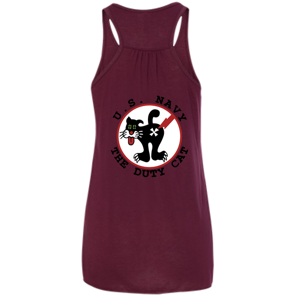 Duty Cat 2a Flowy Racerback Tank