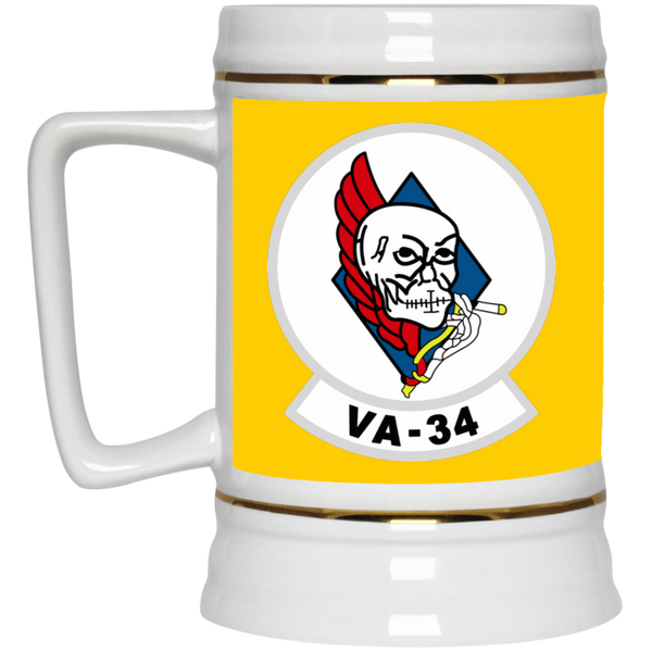 VA 34 1 Beer Stein - 22oz