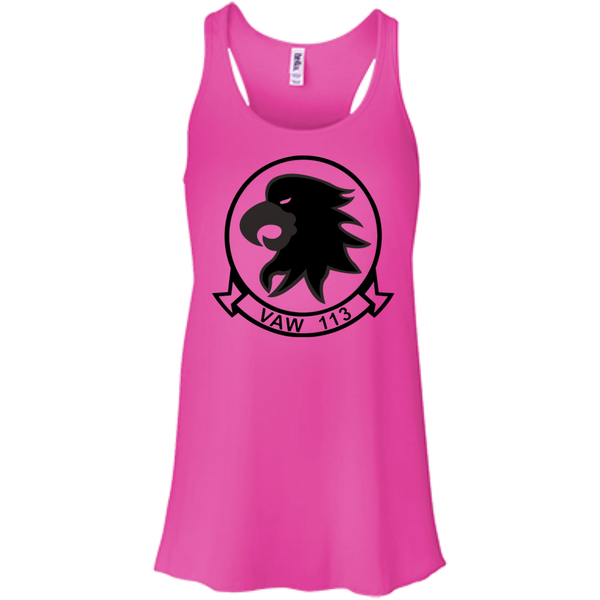 VAW 113 2 Flowy Racerback Tank