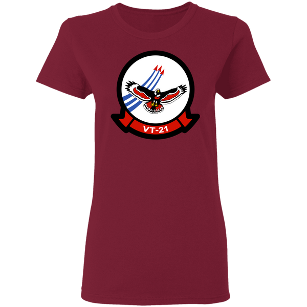 VT 21 5 Ladies' Cotton T-Shirt