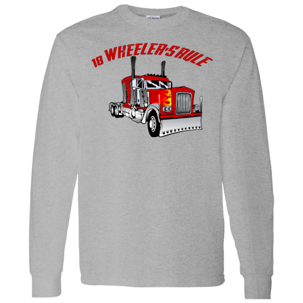 Trucker 18 Wheeler 1 LS Ultra Cotton T-Shirt