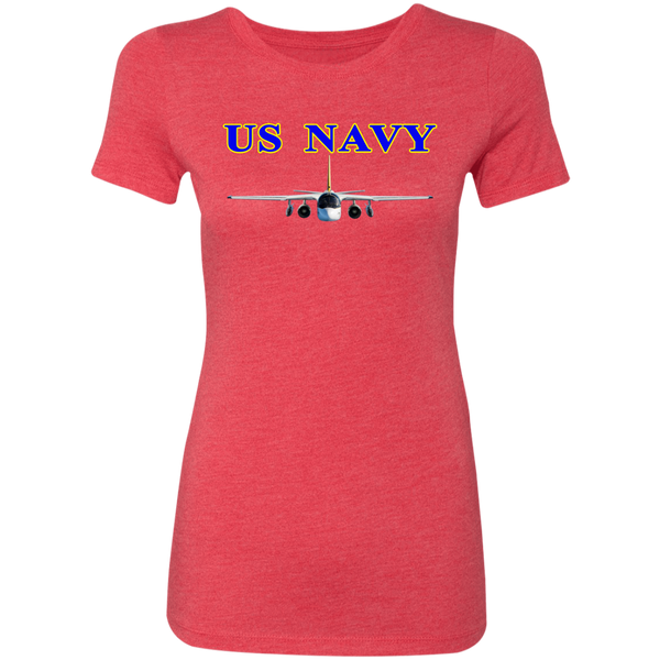 US Navy S-3 2 Ladies' Triblend T-Shirt