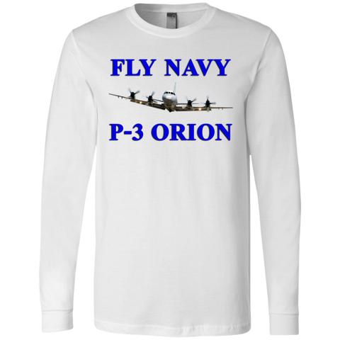 Fly Navy P-3 1 Jersey LS T-Shirt