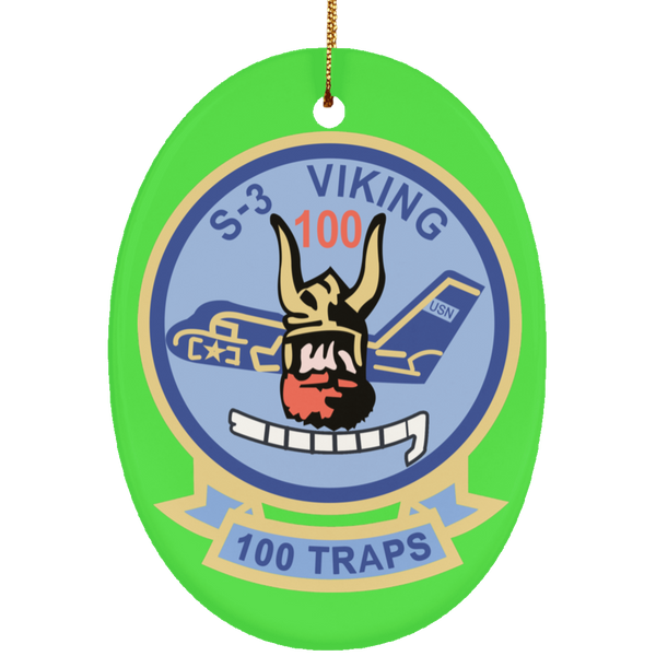 S-3 Viking 3 Ornament - Oval