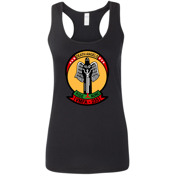 VMFA 235 1 Ladies' Softstyle Racerback Tank