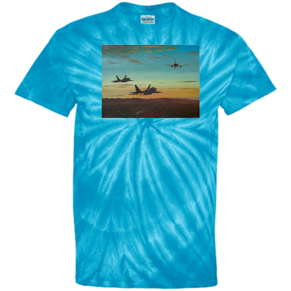 Time To Refuel Cotton Tie Dye T-Shirt