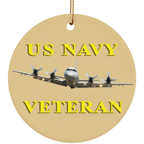 Navy Vet 2 Ornament - Circle