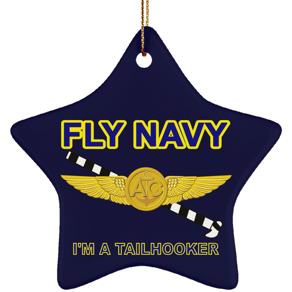 Fly Navy Tailhooker 2 Ornament - Star