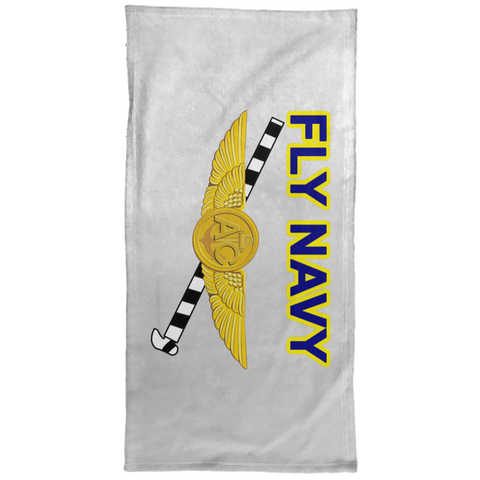 Fly Navy Tailhook 2 Hand Towel - 15x30