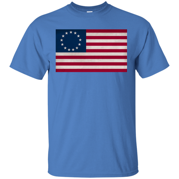 Betsy Ross Flag Custom Ultra Cotton T-Shirt