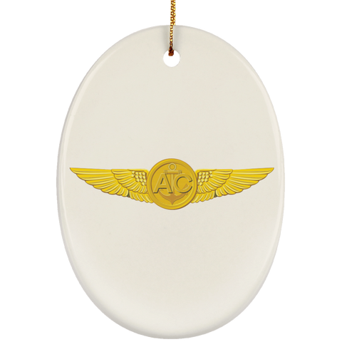 Aircrew 1 Ornament - Oval
