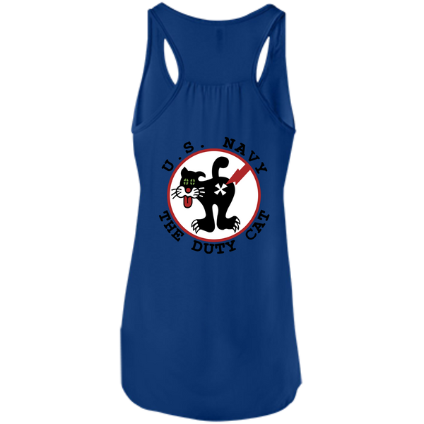 Duty Cat 2a Flowy Racerback Tank