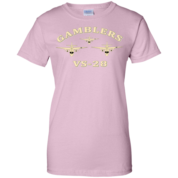 VS 28 7 Ladies Custom Cotton T-Shirt