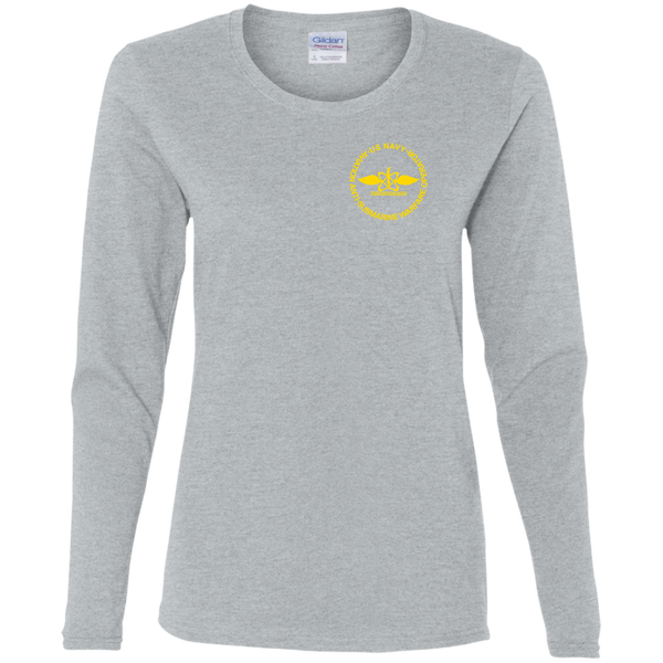 AW 04 3c Ladies' Cotton LS T-Shirt