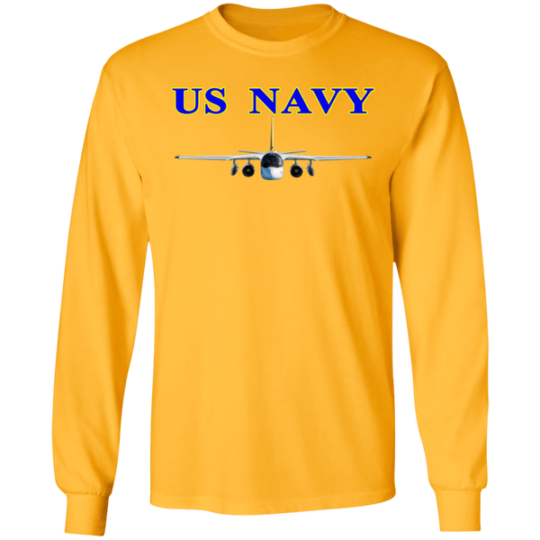 US Navy S-3 2 LS Ultra Cotton T-Shirt