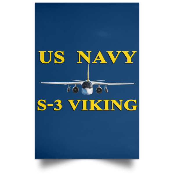 US Navy S-3 3 Poster - Portrait