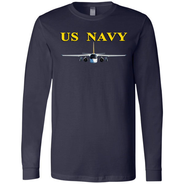 US Navy S-3 4 LS Jersey T-Shirt