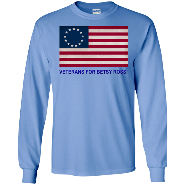 Betsy Ross Vets 1 LS Cotton Ultra T-Shirt