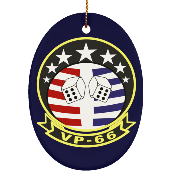 VP 66 4 Ornament Ceramic - Oval