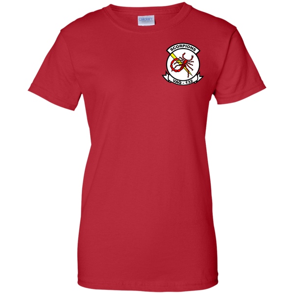 VAQ 132 4 Ladies Custom Cotton T-Shirt