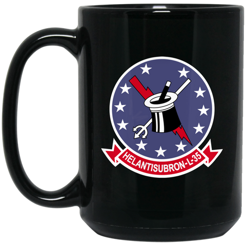 HSL 35 2 Black Mug - 15oz