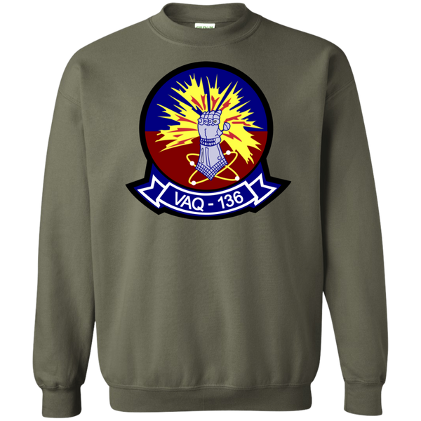 VAQ 136 3 Crewneck Pullover Sweatshirt