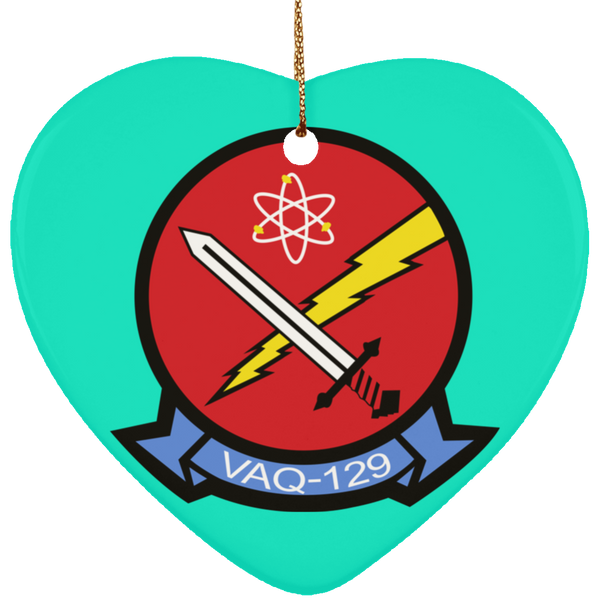 VAQ 129 1 Ornament - Heart