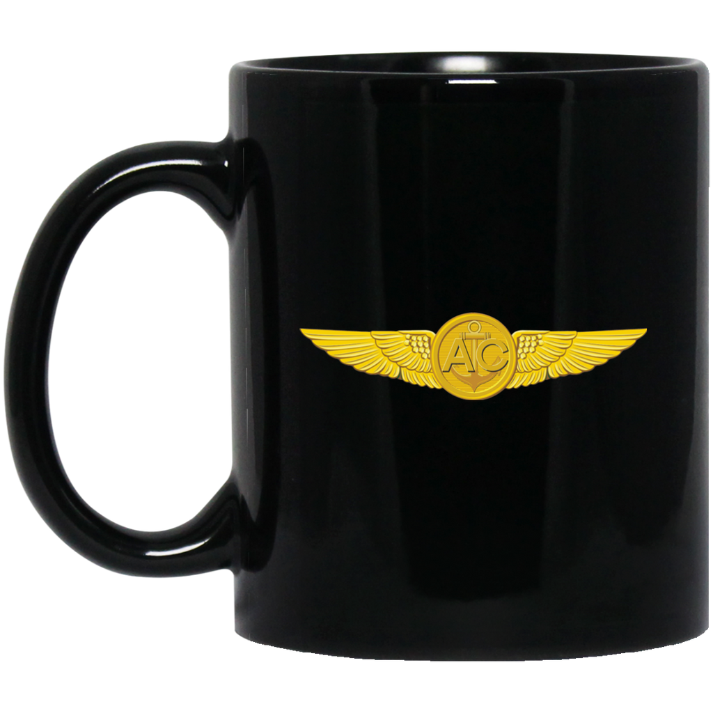 Aircrew 1 Black Mug - 11oz