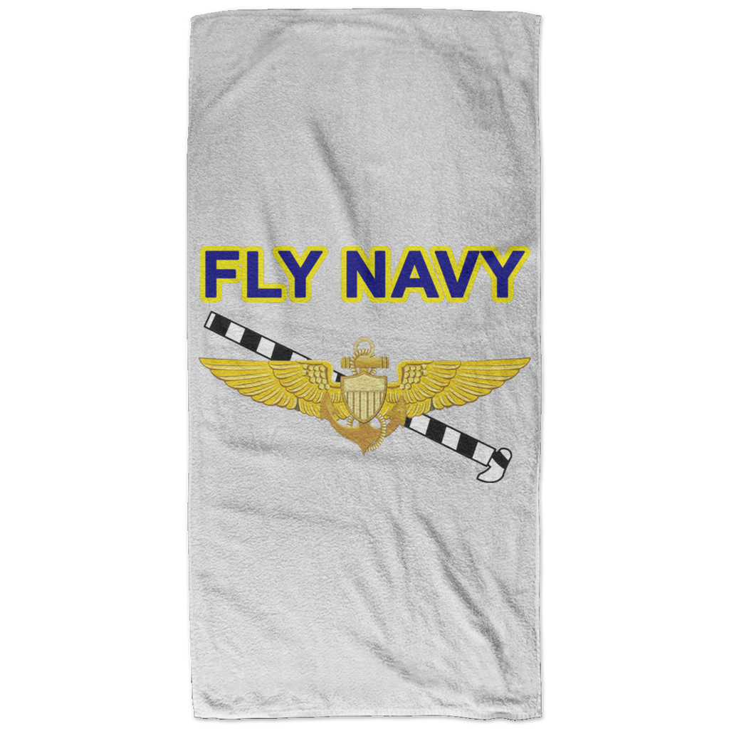 Fly Navy Tailhook Bath Towel - 32x64