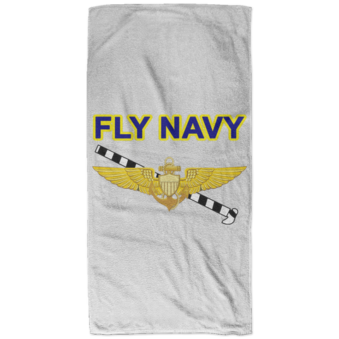 Fly Navy Tailhook Bath Towel - 32x64