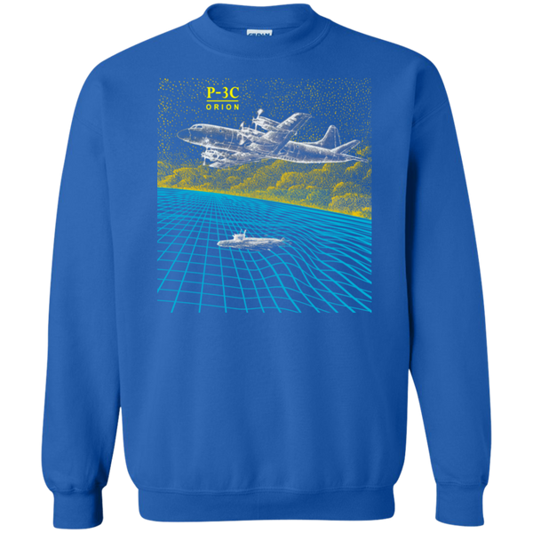 P-3C 1 Crewneck Pullover Sweatshirt