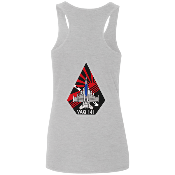 VAQ 141 7c Ladies' Softstyle Racerback Tank