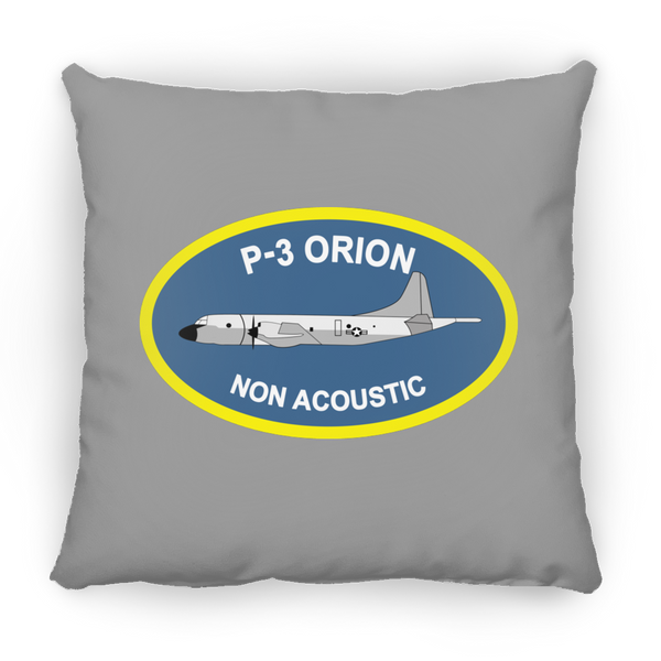 P-3 Orion 4 Non Acoustic Pillow - Square - 14x14