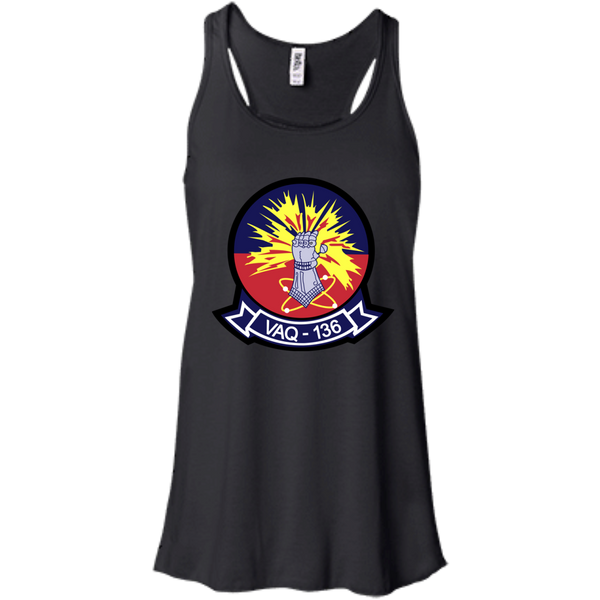 VAQ 136 4 Flowy Racerback Tank