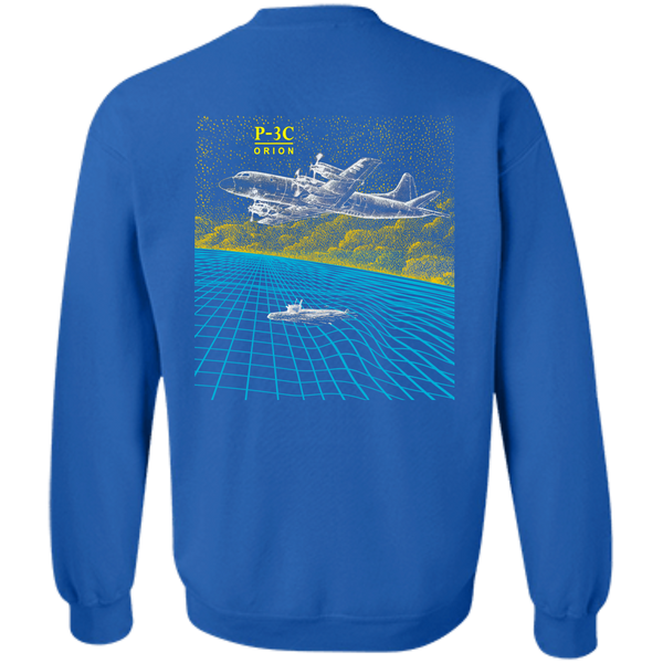 P-3C 1 FE 3 Crewneck Pullover Sweatshirt