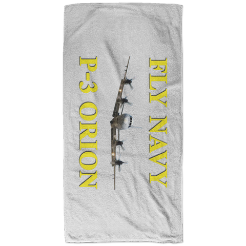 Fly Navy P-3 3 Bath Towel - 32x64